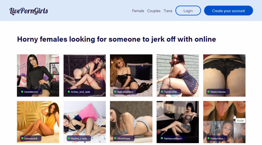 LivePornGirls - Top 5 Live Porn Cam Sites