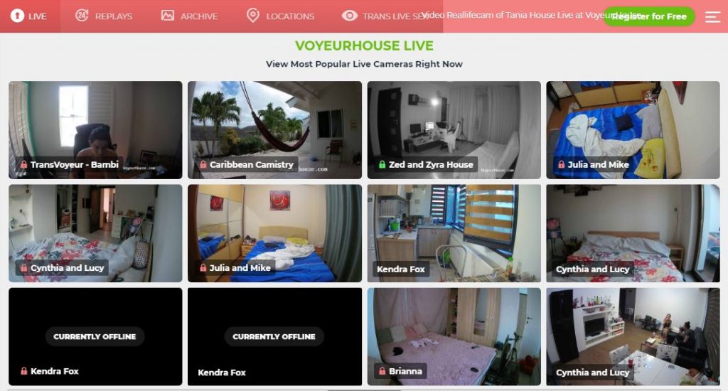 Voyeur House cams 