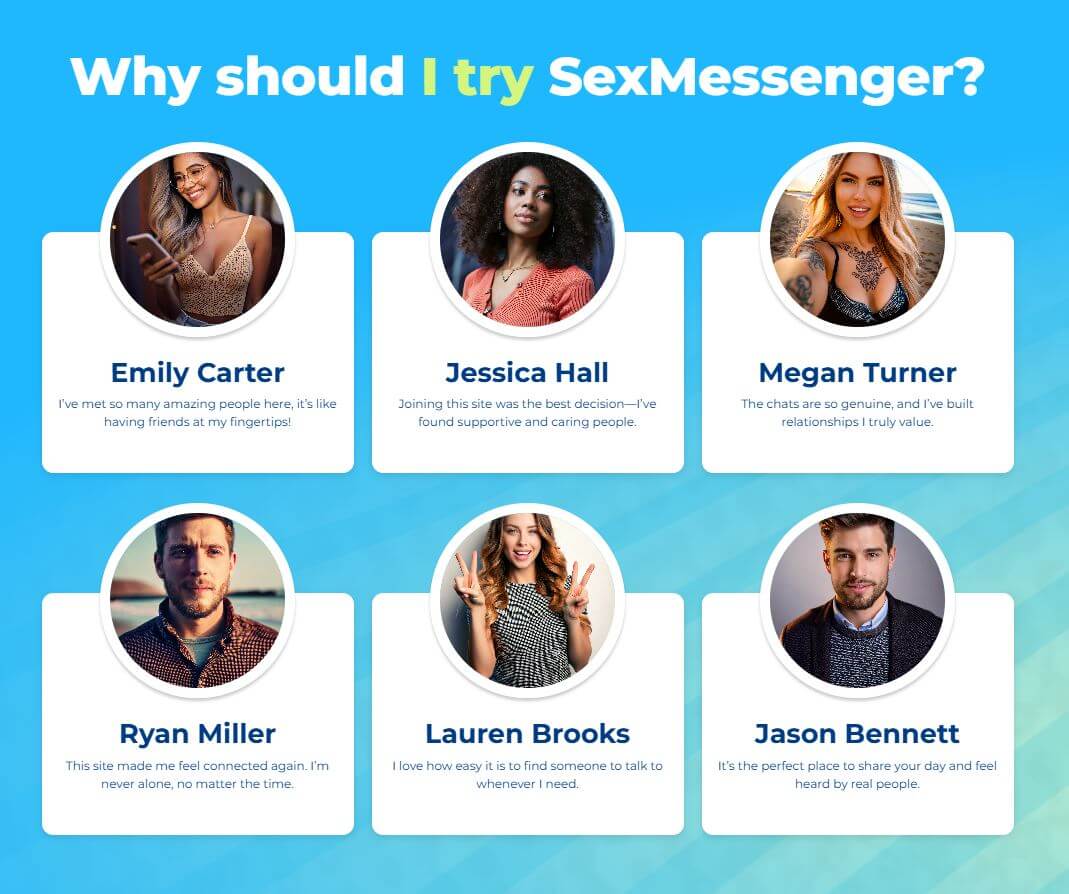 SexMessenger Testimonies